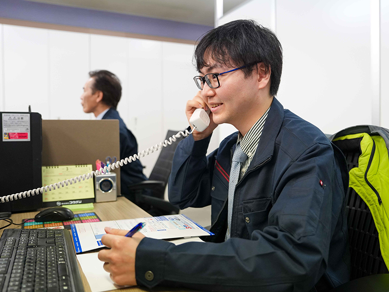 フットワークの良さ×きめ細かな対応